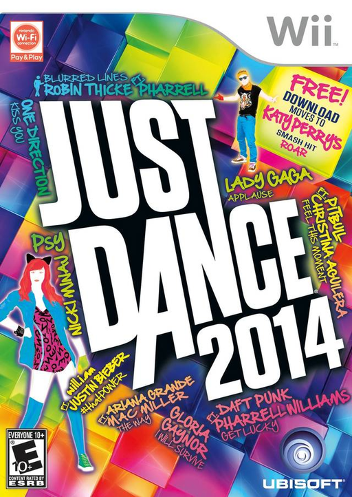 Just Dance 2014 box art for Wii